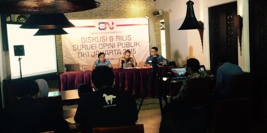 Cyrus: Hanya 40,7% warga DKI yang masih ingin Ahok jadi gubernur