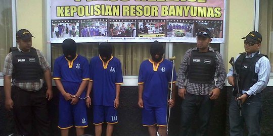 Polisi ringkus komplotan spesialis pencuri motor di areal persawahan