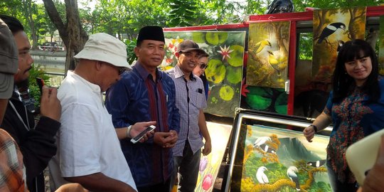 Beli lukisan Rp 700 ribu, Rasiyo sesumbar peduli nasib seniman