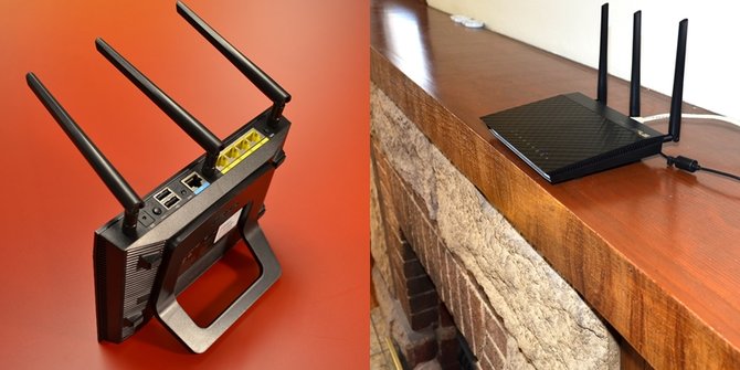 Ini posisi terbaik letakkan router Wi-Fi agar internet tak lemot |  merdeka.com