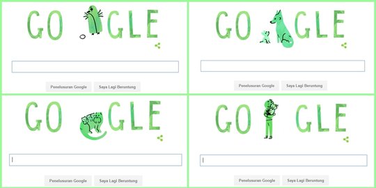 Untuk Indonesia, Google persembahkan doodle Hari Ayah Nasional