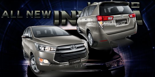 All New Kijang Innova 2016 goda publik dengan foto sebelum rilis