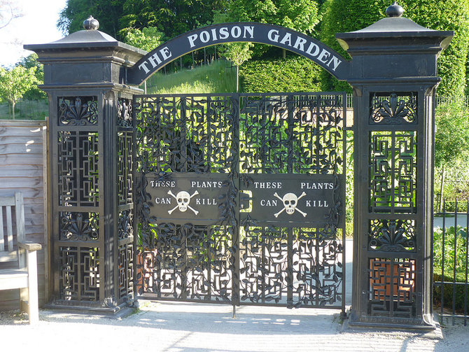 poison garden inggris