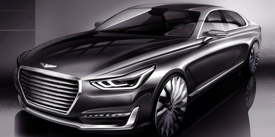 Genesis G90, Si Mewah 'titisan' Hyundai rilis awal Desember