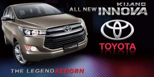 Toyota ingin All New Kijang Innova terjual 5000 unit di 3 bulan awal