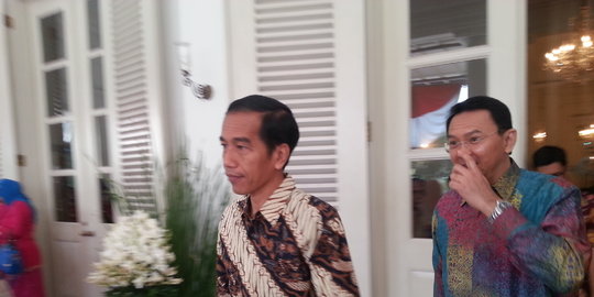 Ahok rayu Jokowi di Istana, minta ikut kelola kuota impor sapi