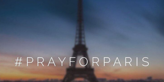 Prancis diteror, #PrayForParis ramai di media sosial