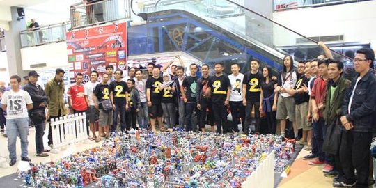 Ini Komunitas Penggemar Robot Gundam di Bandung