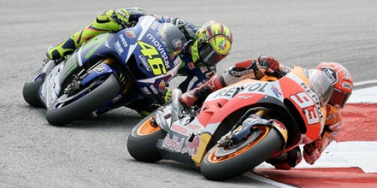 Cemas, Honda lebih siaga soal Marquez vs Rossi di 2016