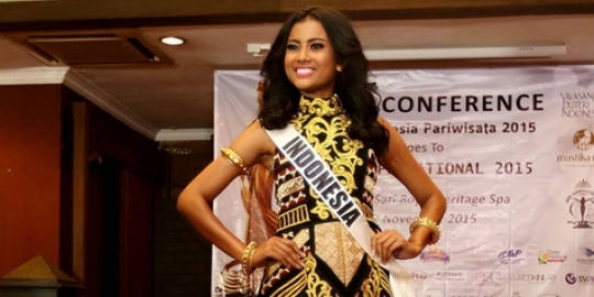 Gresya Amanda optimis hadapi Miss Supranational 2015 di Polandia
