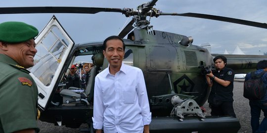 Setiap blusukan, Jokowi bakal pakai helikopter baru AW-101