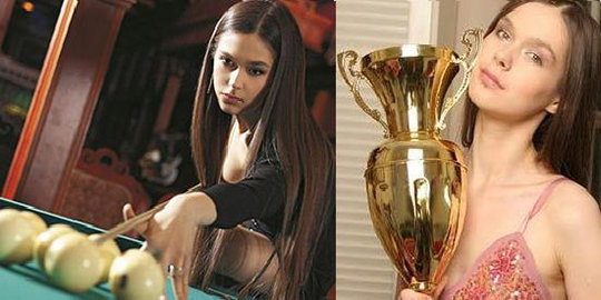6 Bidadari cantik paling mendunia di ajang biliar