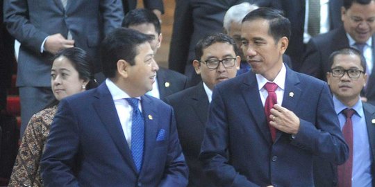 Saat Jokowi guyon 'papa minta saham' sindir Setya Novanto