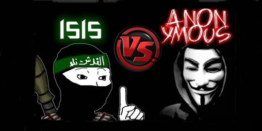 Kena karma, website ISIS dan suporternya dihajar Anonymous