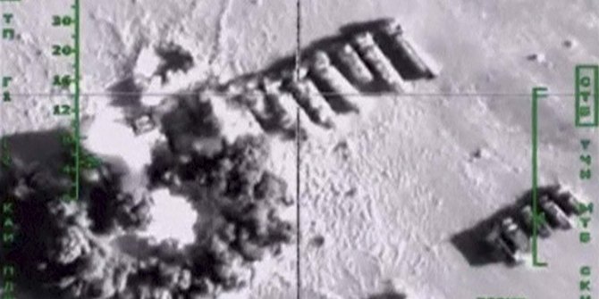 Jet Rusia gempur habis infrastruktur minyak ISIS di Suriah