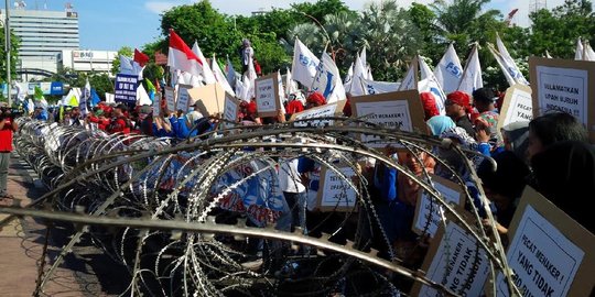 Pemprov Jatim ogah penuhi tuntutan buruh soal kenaikan UMK