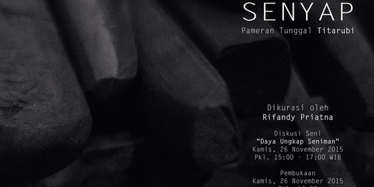 Seniman Titarubi gelar pameran bertajuk Senyap