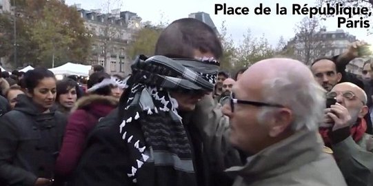 Menyentuh, pria muslim ini beri pelajaran berharga bagi warga Paris