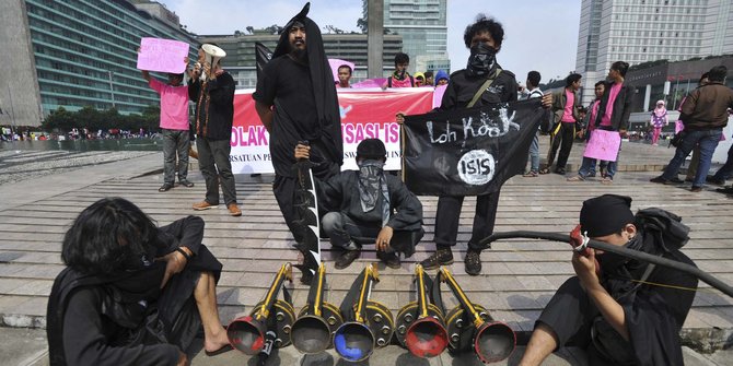 Survei: 4 persen responden Indonesia bersimpati pada ISIS