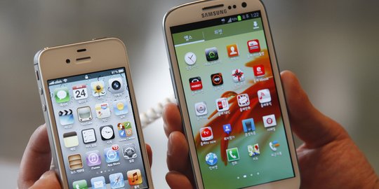 Walau penjualan meningkat, Apple masih tak bisa kalahkan Samsung