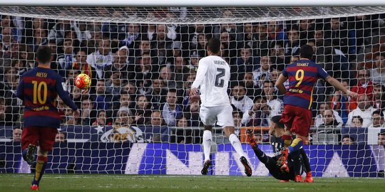 Ini gol-gol Barcelona yang 'kubur' Madrid di Santiago Bernabeu