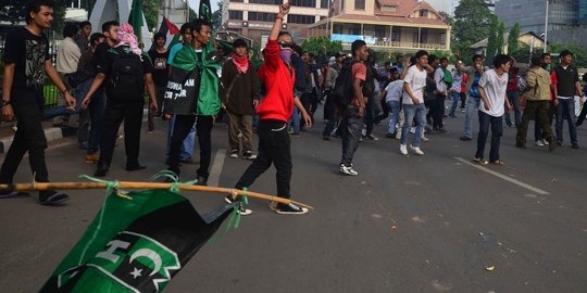 Kader HMI terlantar di Pekanbaru, polisi terpaksa beri nasi bungkus