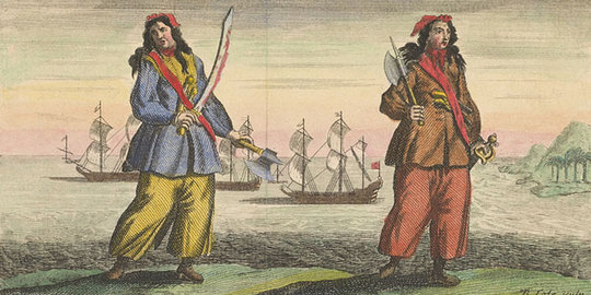 5 Bajak laut wanita paling berbahaya