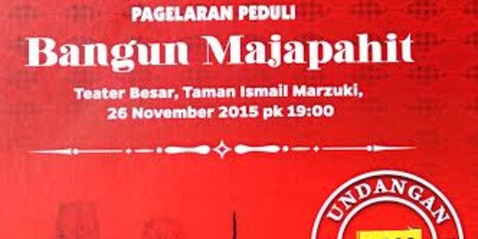 Kamis, PDIP bikin pentas 'Bangun Majapahit', dihadiri Jokowi & Mega