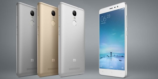 Xiaomi akhirnya rilis smartphone 'logam' pertama, Redmi Note 3