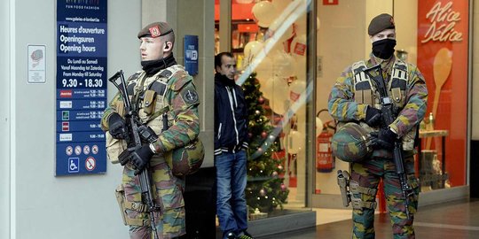 Darurat teroris, Belgia tetapkan penjagaan maksimal di setiap tempat