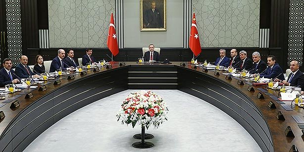 rapat kabinet turki
