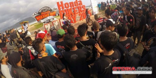 Peserta Honda Bikers Day 2015 nyaris capai target 2 kali lipat