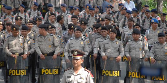 Pilkada serentak,47.000 personel Polri siaga di daerah rawan konflik