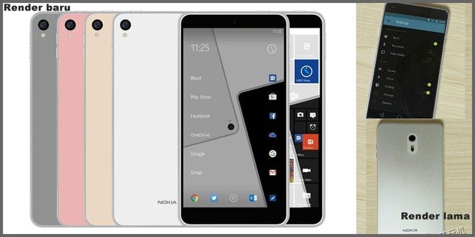 Nokia C1 pakai OS Android dan Windows 10, ini buktinya