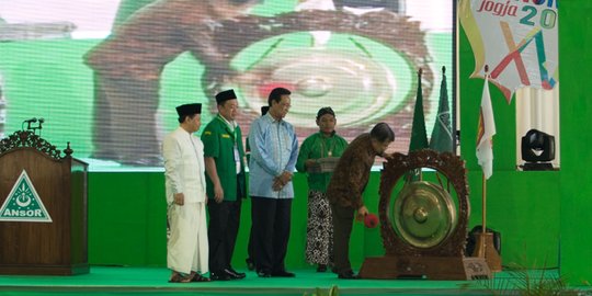 Wapres Jusuf Kalla buka Kongres GP Ansor di Yogyakarta