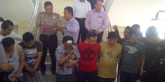 7 Pembobol ATM diringkus Polrestabes Semarang