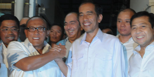Ical beri pantun buat Jokowi, sukses gemilang bangun negeri