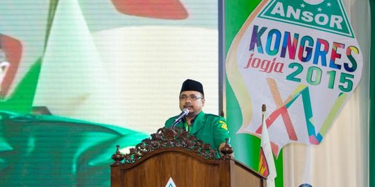 Gus Yaqut resmi jadi Ketum GP Ansor gantikan Nusron Wahid