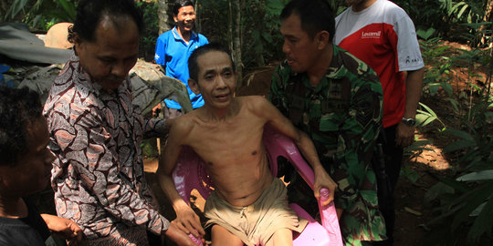 24 Tahun hidup dipasung, Dartam akhirnya dibawa ke RSUD Banyumas