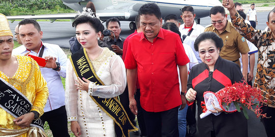 Kampanye di Sulut, Megawati singgung mental budak