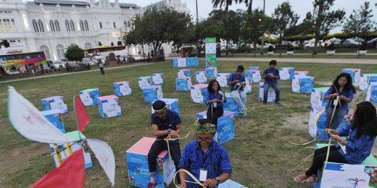 7 Kelompok anak muda Bandung dan Malang hibur warga Penang