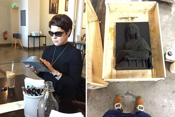 lukisan 3d kreasi the unseen art project