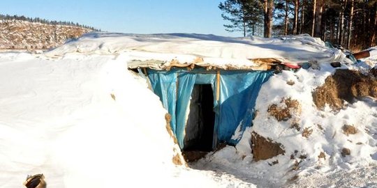 Pria ini 10 tahun hidup sebatang kara di tempat terdingin di China