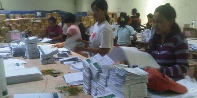 Jelang Pilkada Tangsel, 422 surat suara ditemukan rusak