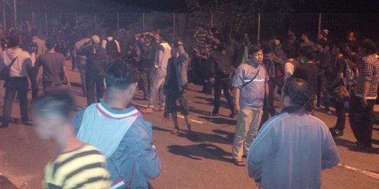 Massa HMI enggan pulang dari Riau, tuntut 8 rekan mereka dibebaskan