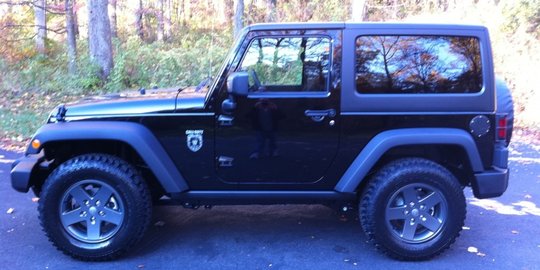 duty black ops special edition jeep wrangler