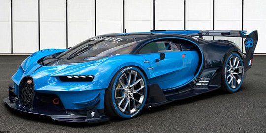 Beginilah wujud Bugatti Chiron, calon mobil tercepat di dunia!