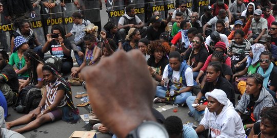 Peringati HUT OPM, mahasiswa minta pemerintah gelar referendum Papua