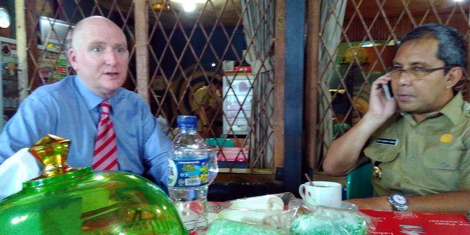 Diplomasi 'kopi Toraja' Dubes Australia dan Wali Kota Makassar