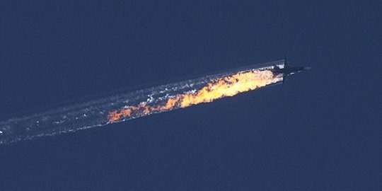 Jet Rusia ditembak jatuh, Ukraina dukung Turki